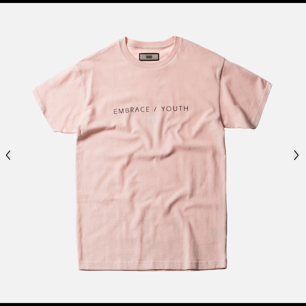 Kith Embrace Youth Pink Tee